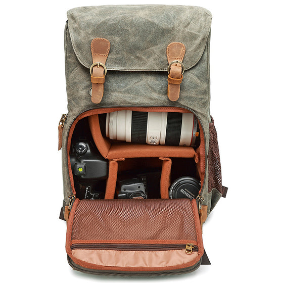 Canvas Camera Backpack for Outdoor Photography Action Cameras product image 3