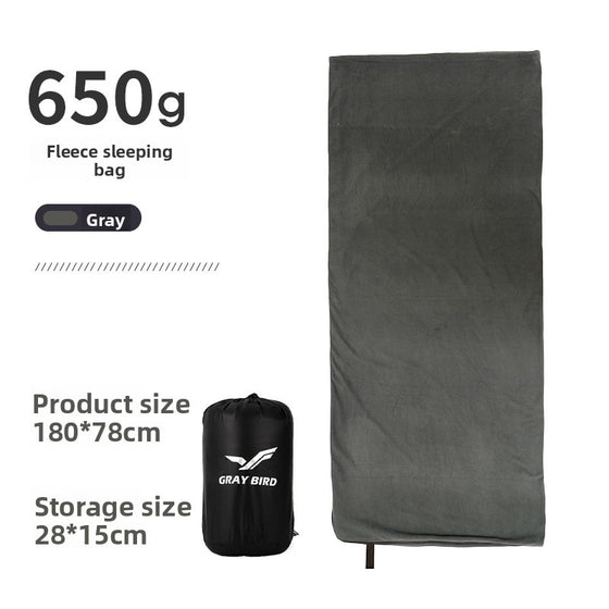 Portable Polar Fleece Sleeping Bag Camping Shelter & Sleep product image 2