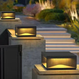 Solar Powered Outdoor Pillar Lamp