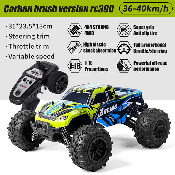 Four Wheel Drive High Speed Remote Control Bigfoot Truck product image 6