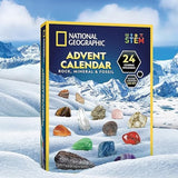 Advent Calendar 2024 Mineral Gift Box with 24 Days Surprise Stones