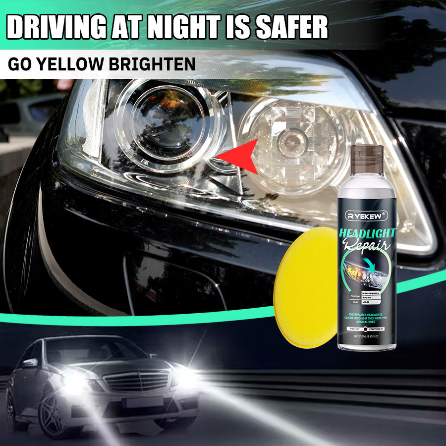 Car Headlight Restoration and Cleaning Kit