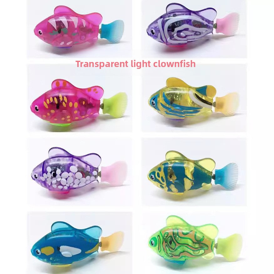 Electronic Swimming Fish Toy with Light product image 1