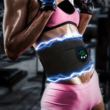 Waist massager belt with adjustable straps