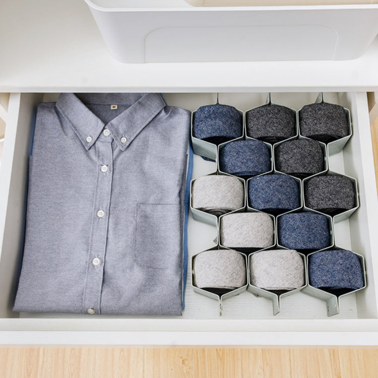 Honeycomb Drawer Organizer for Socks and Miscellaneous - Image 3