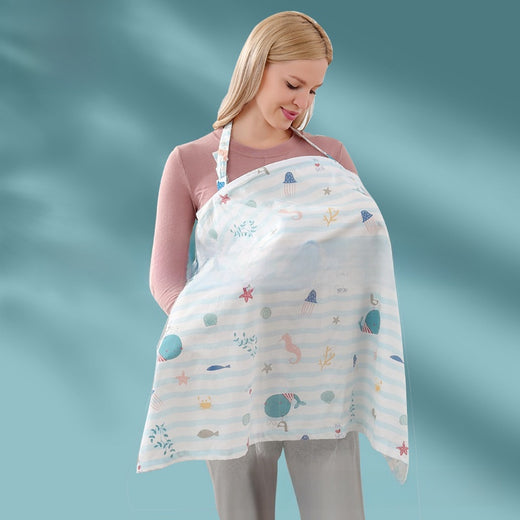 Cotton Breastfeeding Cover Scarf