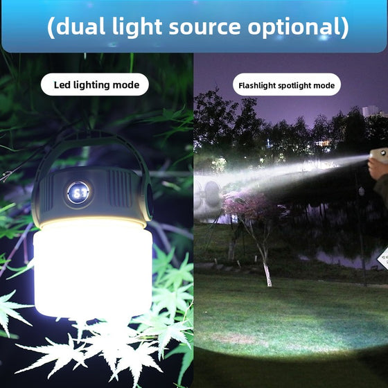 Solar-powered outdoor rechargeable camping light Outdoor Lighting & Tools product image 1