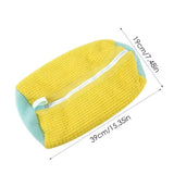 Washing Shoes Bag Cotton Laundry Net Fluffy Fibers Easily Remove Dirt Washing Bags Anti-Deformation Shoes Clothes Organizer