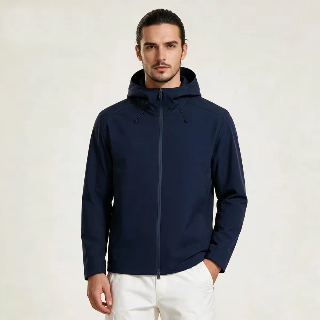 Jogging soft-shell jacket