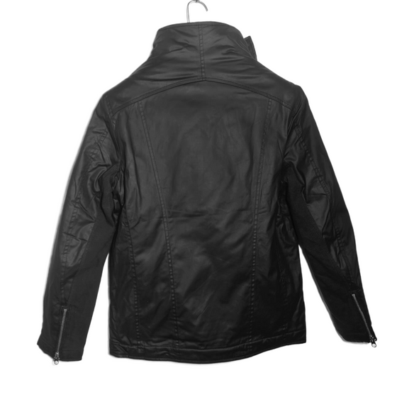 Mens Stand Collar Windproof Cotton Jacket