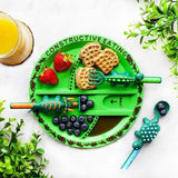 Dinosaur Excavator Theme Children Tableware Set