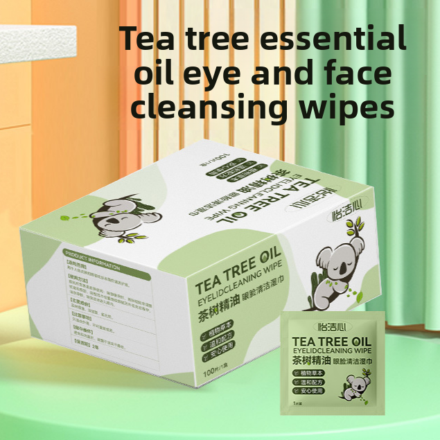 Tea Tree Eye Cleaning Wipes