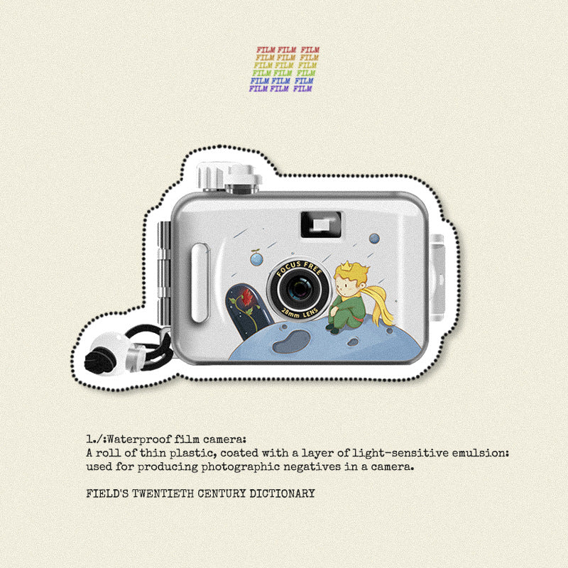Retro Film Camera Vintage Style Point and Shoot