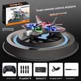 Foam Remote Control Drone Toy with LED Lights and Stunt Features