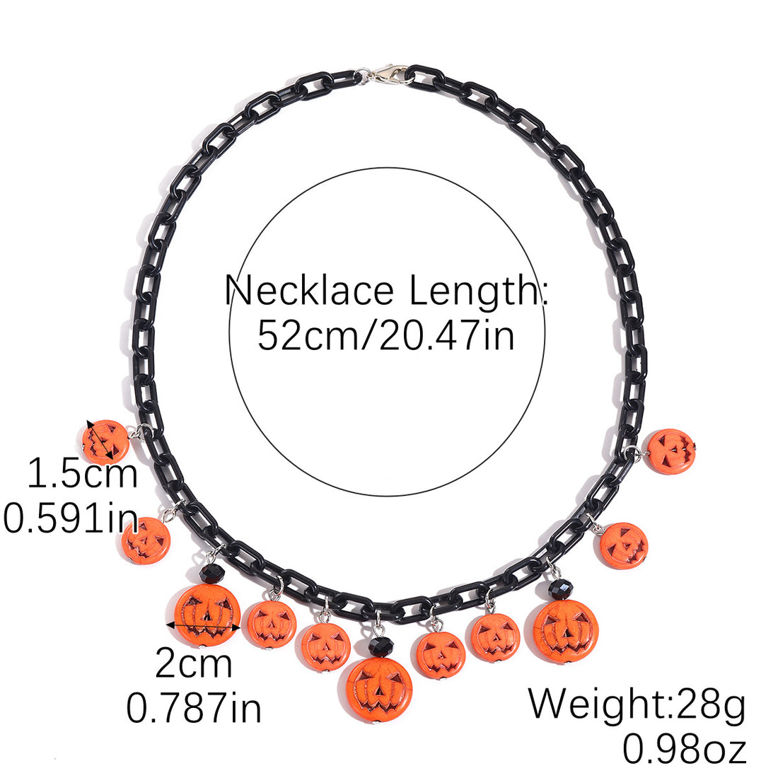 Halloween Themed Alloy Necklace