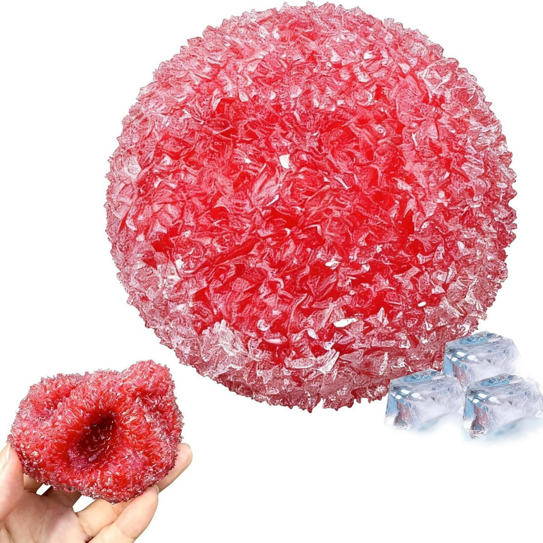 Crunchy squishy textured stress ball fidget toy, photo 3