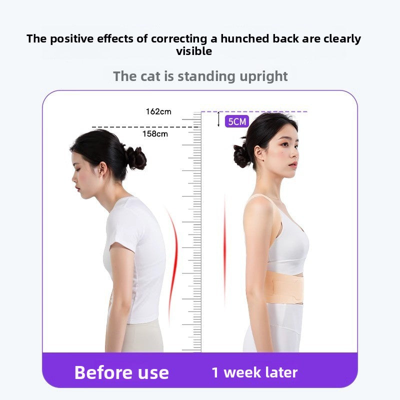 Carpal tunnel correction training - Back posture correction belt