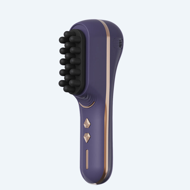 Rechargeable Vibrating Massage Comb with 5 Modes for Hair and Scalp Care