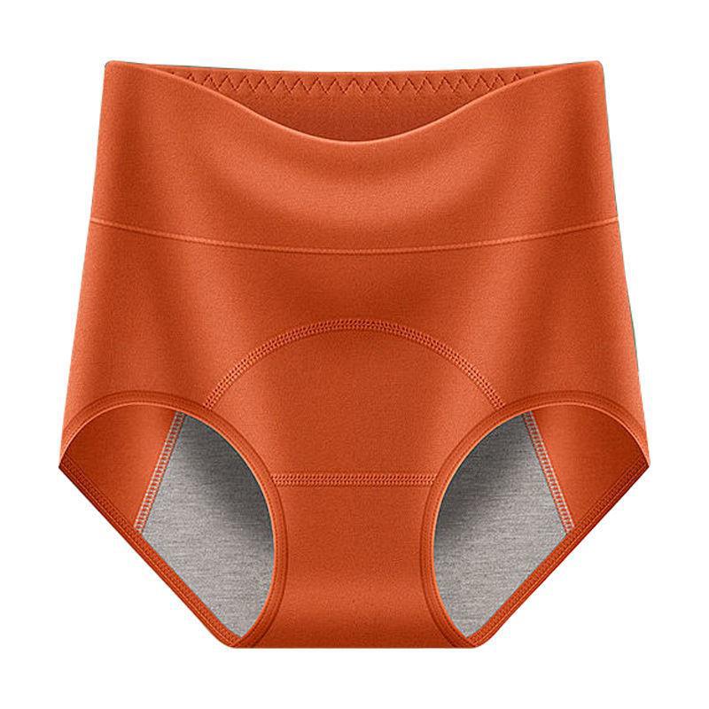 High-waist cotton girls' menstrual underwear