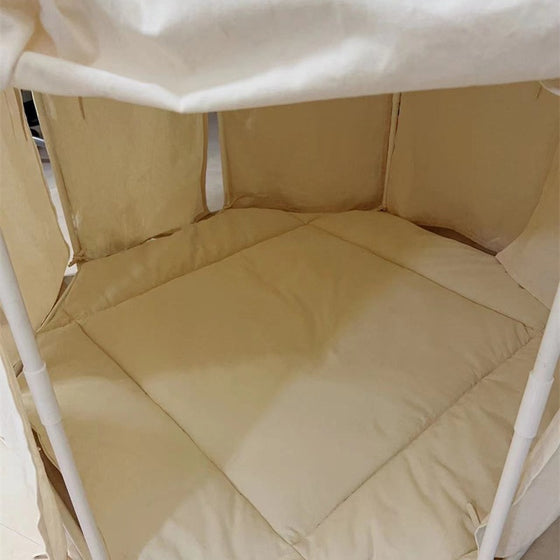 Children's Canvas Play Tent with 8 Doors Babies product image 5