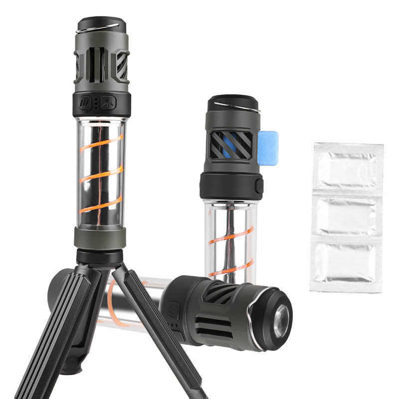 Multifunctional LED Mosquito Repellent Camping Light with Tripod