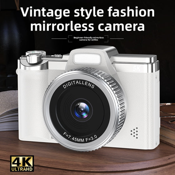High Pixel CCD Camera with 4K Dual Lens Camera & Photography product image 1