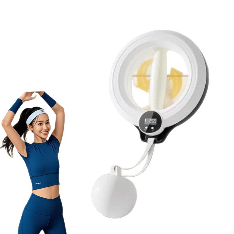 Smart Hand-Cranked Hula Hoop ? Qilin Swan Arm Toning Device
