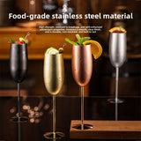 Thickened Stainless Steel Wine Glass Goblet