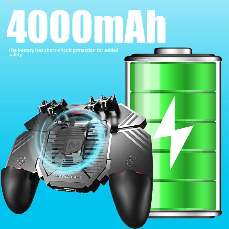 Mimo AK77 Six-Finger Gaming Controller with Cooling Fan