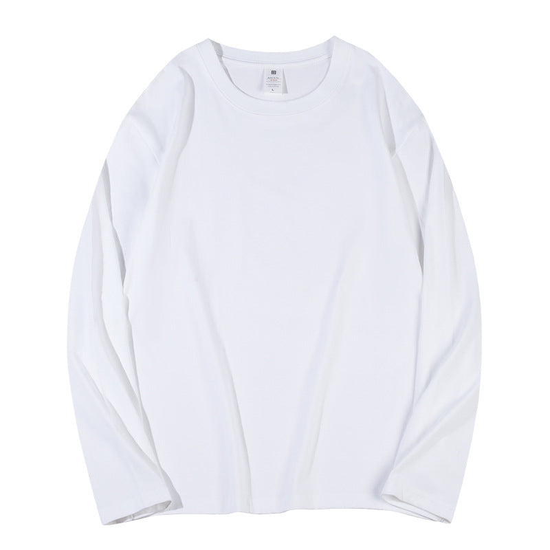 Men's cotton long-sleeved T-shirt