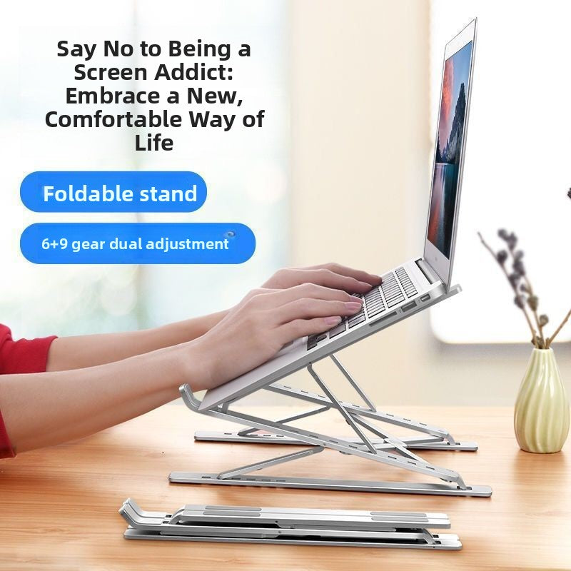 N8 aluminum alloy New Laptop Stand double layer