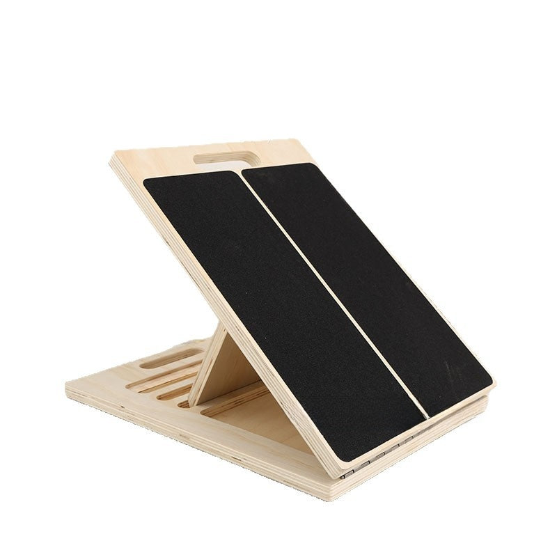 Wooden lacing plate