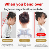 Intelligent Posture Corrector with LCD Display