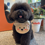 Fur-lined scarf pocket