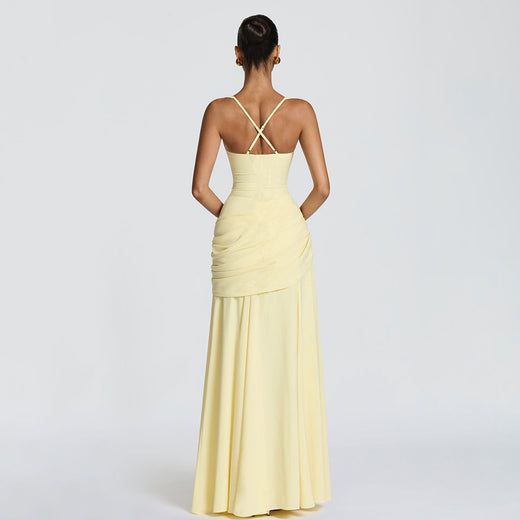 Elegant Sleeveless Flared Dress