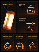 Portable Magnetic LED Camping Light