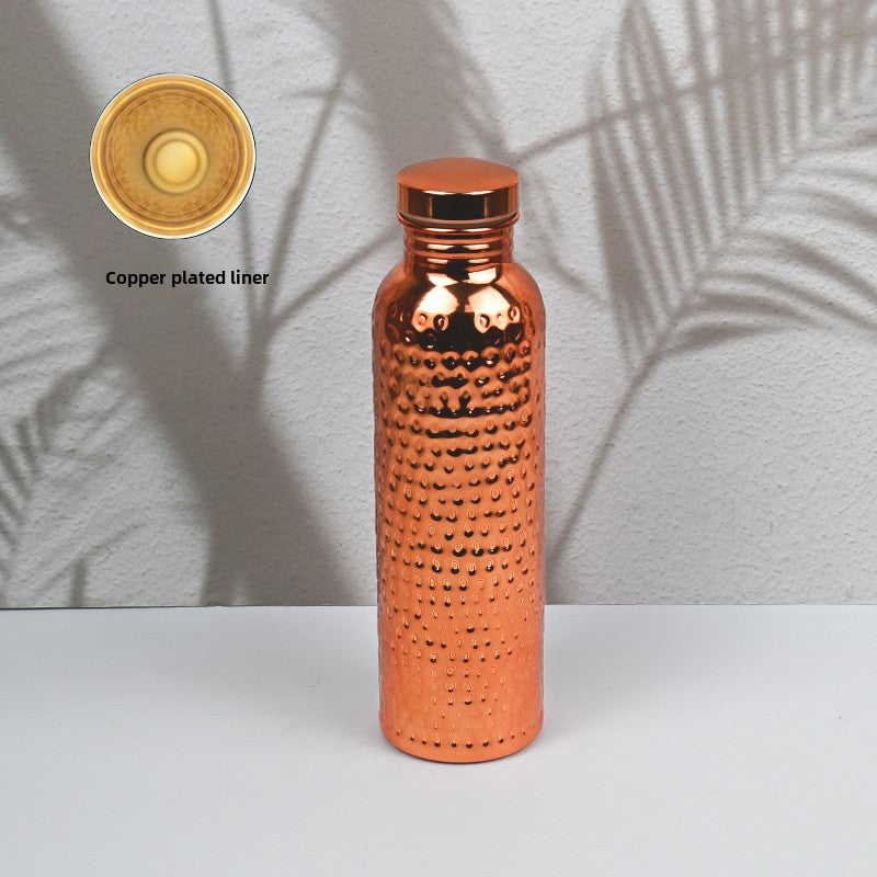 Ayurvedic Copper Plated Sports Water Bottle