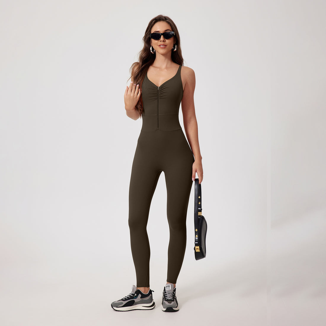 Womens Quick-Dry Yoga Running Fitness Suit