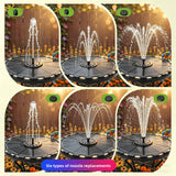 Solar Powered Floating Fountain