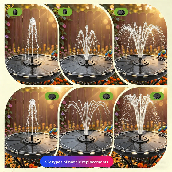 Solar Powered Floating Fountain Garden & Outdoor product image 4