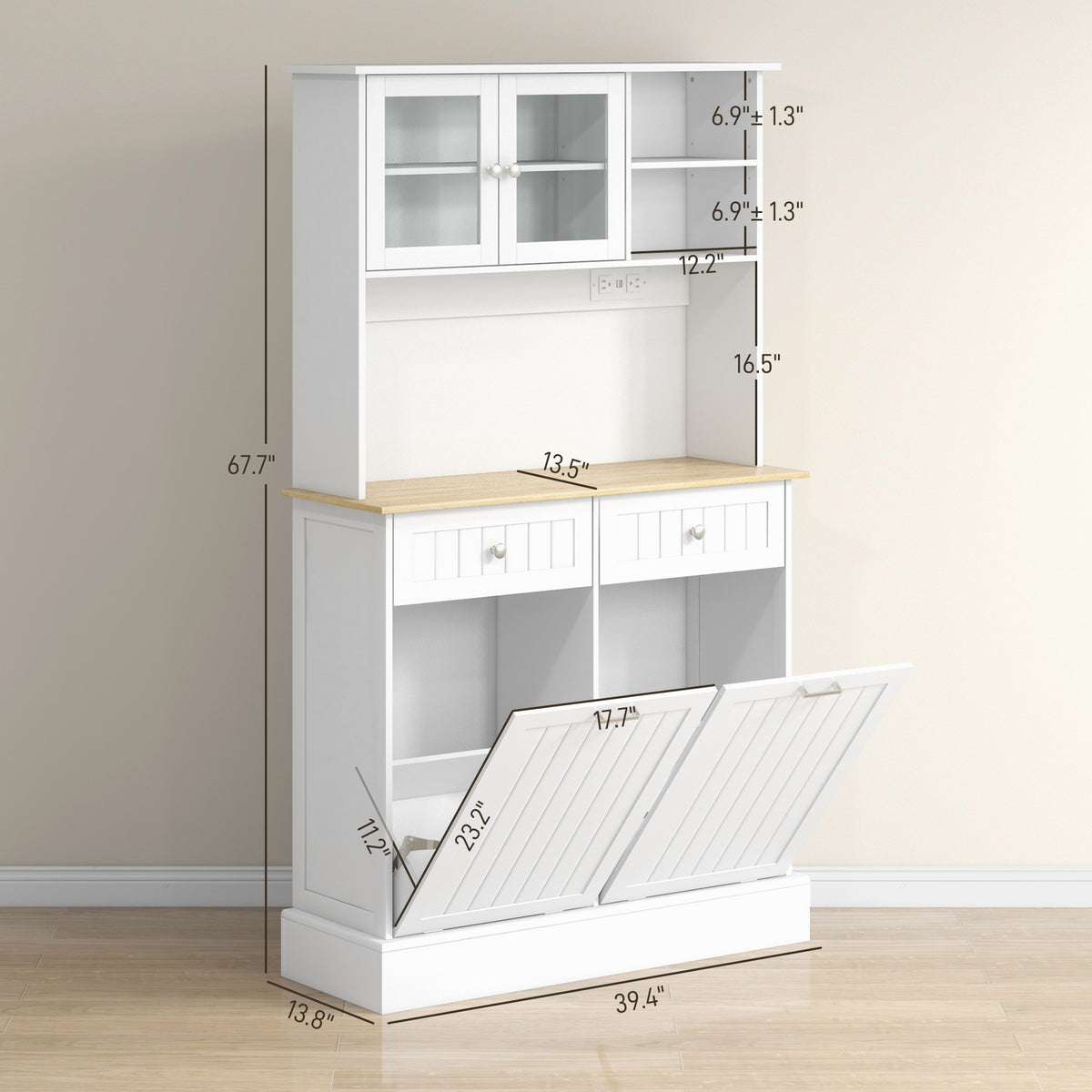 Kitchen pantry cabinet dimensions