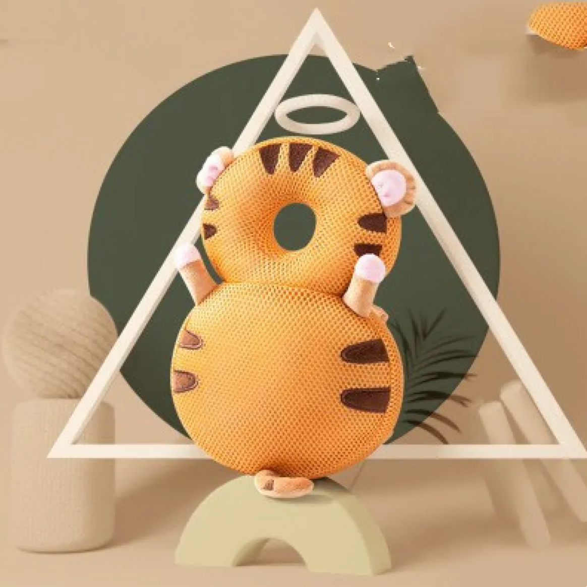 Toddler Head Protection Pad owl design