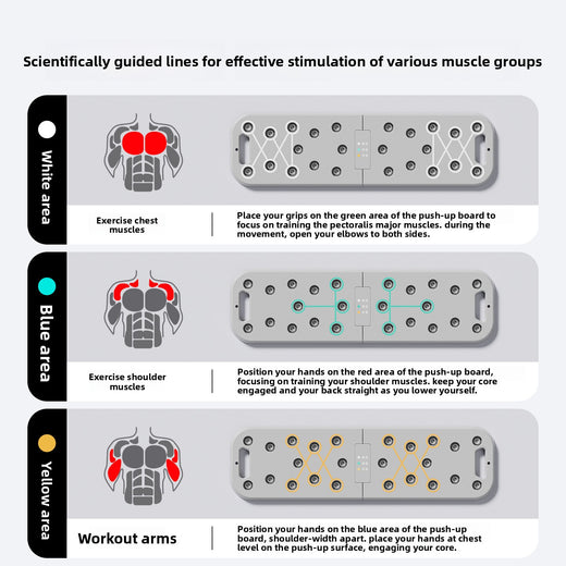 Multi-functional push-up board
