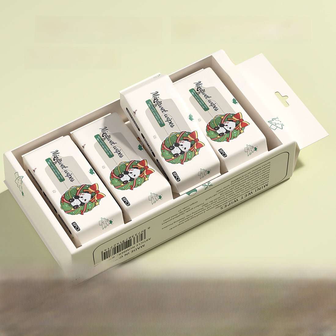 Mini Wet Wipes for Hand and Face Cleaning product image 8