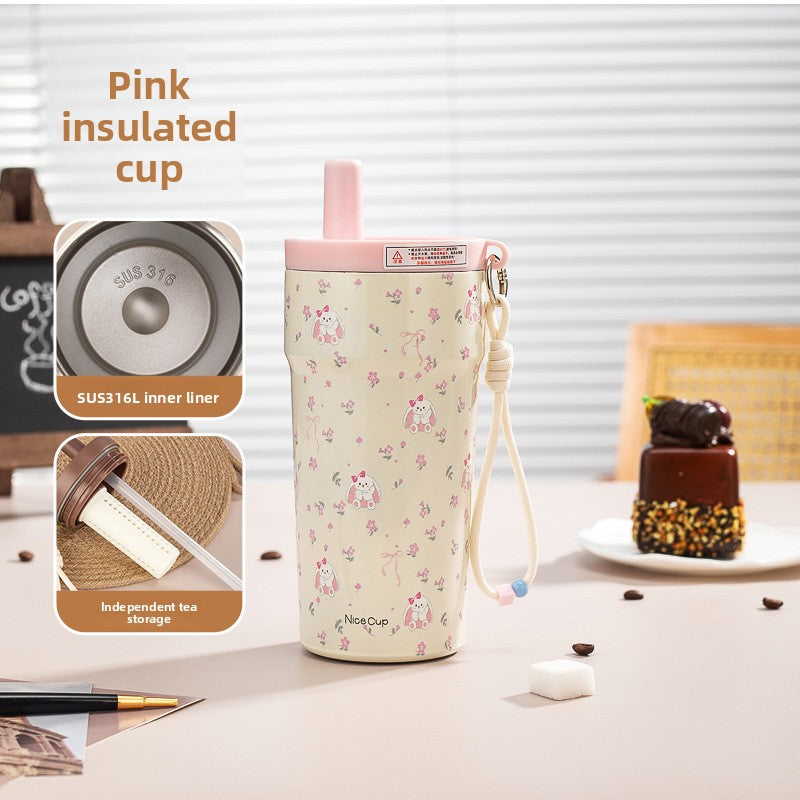 Insulated cup for female students