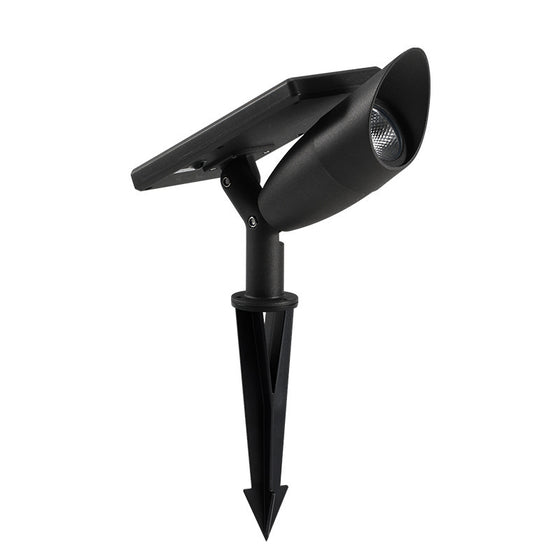 Solar Powered Outdoor Garden Spotlight with Ground Stake Garden & Outdoor product image 4