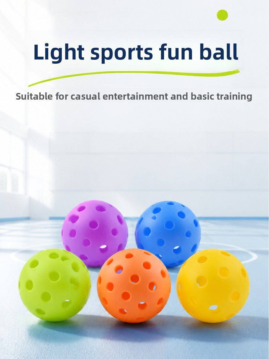 TPE Perforated Pickleball Training Ball