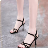 French high-heeled shoes