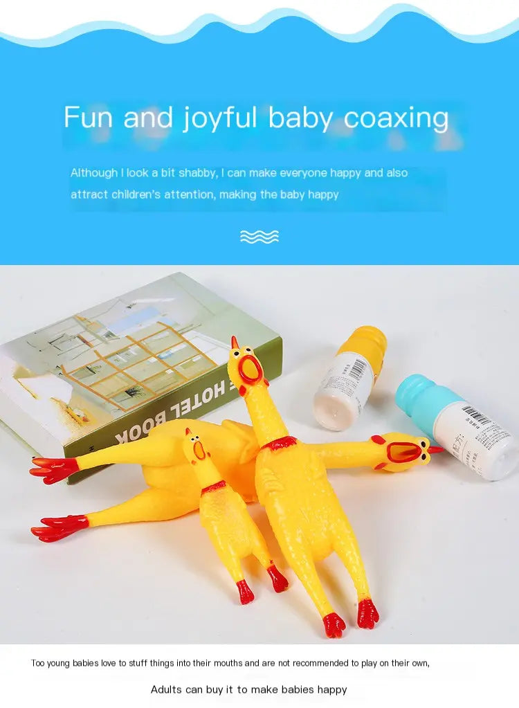Pet chew chicken toy
