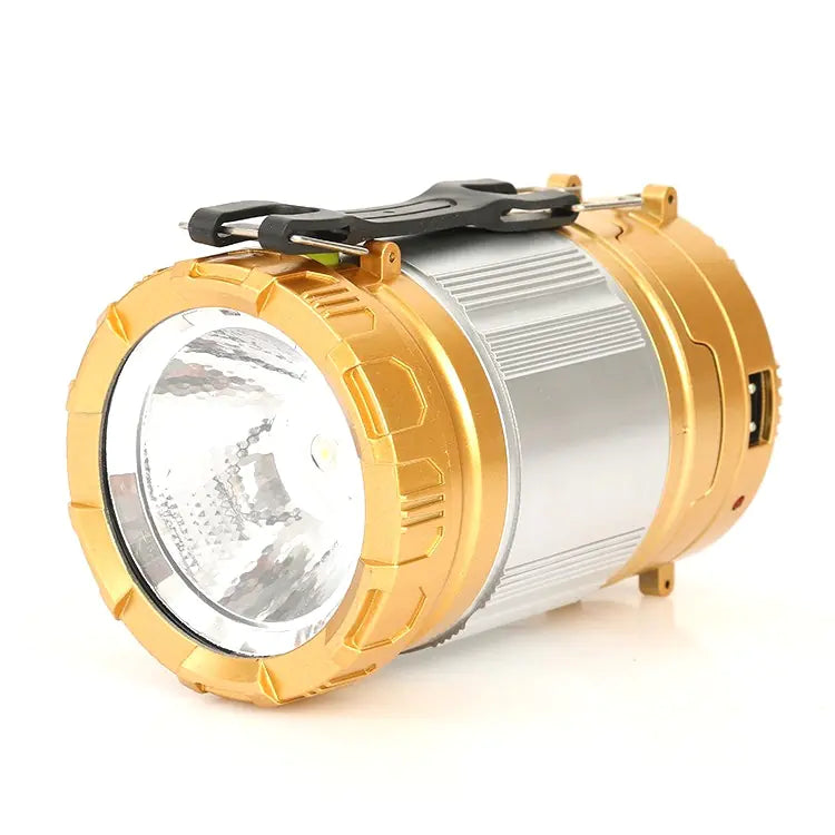 Solar camping lantern rechargeable